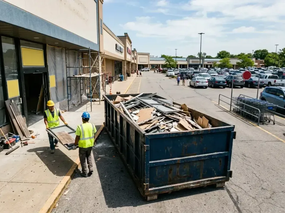 retail-store-renovation-debris-003 — frequently asked questions, Roll-off Dumpster Rentals in Mountlake Terrace, WA